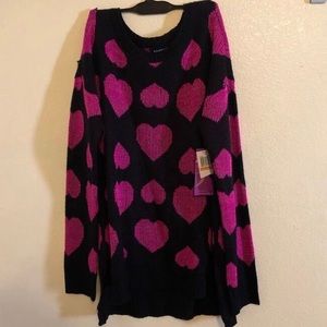 Heart sweater